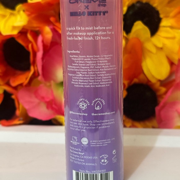 Hello Kitty Purple Makeup Mist - Picture 3 of 6